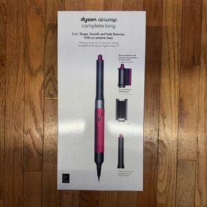 Dyson Airwrap Complete Long - Vibrant Pink and Black